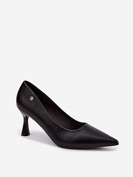 Block heel pumps Step in style