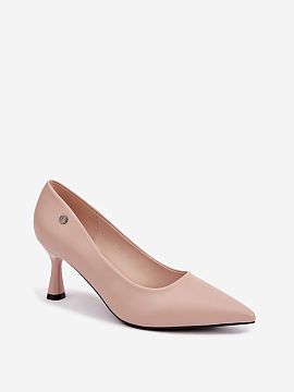 Block heel pumps Step in style