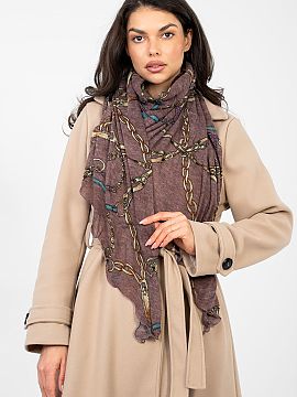Neckerchief Factory Price  Stylish women\'s scarf with an interesting, eye-catching print is a fashionable accessory that will complement many outfits. Its universal d