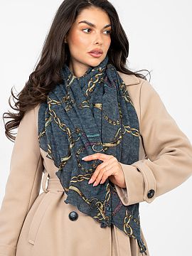 Neckerchief Factory Price  Stylish women\'s scarf with an interesting, eye-catching print is a fashionable accessory that will enhance many outfits. Its universal cut 