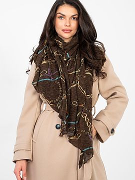 Neckerchief Factory Price  Stylish women\'s scarf with an interesting, eye-catching print is a fashionable accessory that will enhance many outfits. Its universal desi