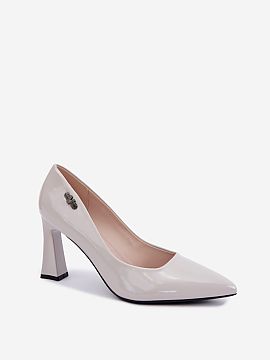 Block heel pumps Step in style