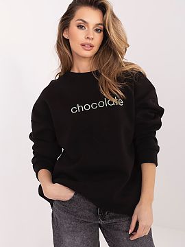 Sweatshirt Rue Paris  A classic women\'s sweatshirt with a casual character, combining comfort and style in everyday wear. Made of high-quality cotton with added 
