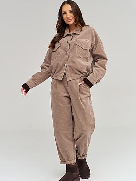 Corduroy jacket Makadamia