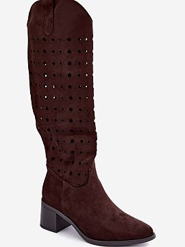 Heel boots Step in style