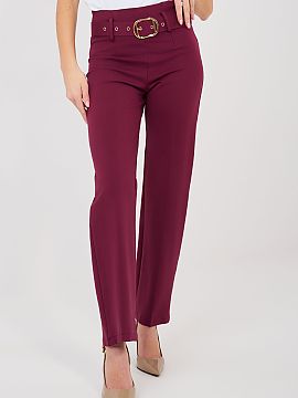 Women trousers Rue Paris  Elegant women\'s straight leg pants are a timeless wardrobe staple, perfect for work, everyday wear, and more formal occasions. Made from a 