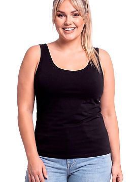 T-shirt Donna  The women\'s undershirt Donna 102 Plus Size is a classic model that combines comfort with a timeless design. Made of soft knit fabric contai