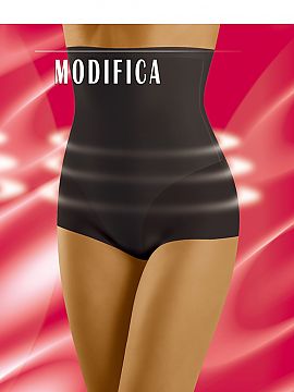 Panties Wolbar  High-rise panties, which will help you create perfect body proportions. They perfectly shape the waist line and improve the shape of hips. B