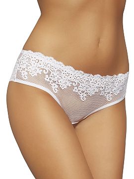 Shorts Gabidar   Female shorts.
 - made of openwork mesh and tempting lace.
 - subtle teardrop and bow at the back.
 - model perfectly adhering to the bo