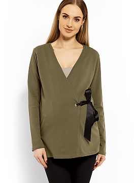 Maternity blouse PeeKaBoo  Blouse with envelope neckline. Blouse tied with the possibility of adjustment. Can also be worn after pregnancy. High quality cotton. Soft m