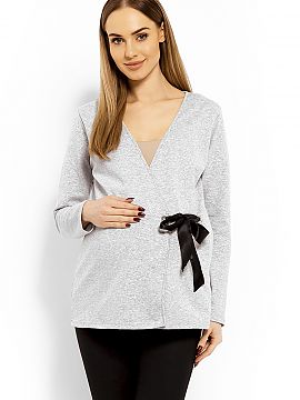 Maternity blouse PeeKaBoo  Blouse with envelope neckline. Blouse tied with the possibility of adjustment. Can also be worn after pregnancy. High quality cotton. Soft m