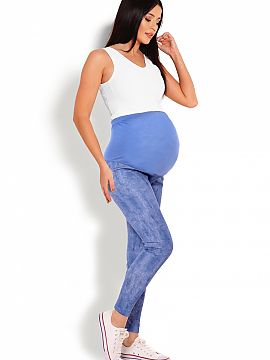Maternity leggings PeeKaBoo  Leggings made of soft and delicate material. They fit the figure without hugging it. Special panel for tummy.
 .
 Panel - 95% Viscose, 5% 