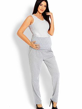 Trousers PeeKaBoo  Classic pregnancy pants with a loose fit. At the height of the belly panel without compression.
 Composition: .
 Leggings: PUNTO 70% Polye