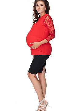 Maternity blouse PeeKaBoo