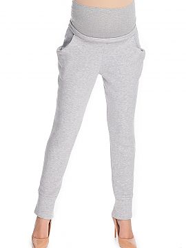 Maternity pants PeeKaBoo  Maternity sweatpants with a loose fit. Trousers with non-compressive panel.
 Belt: 95% Viscose, 5% Elastane .