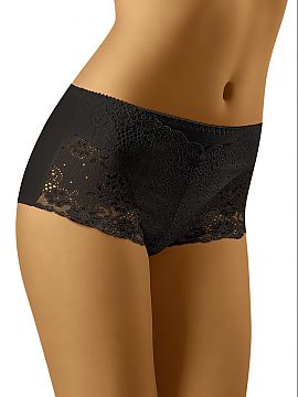 Shorts Wolbar  Elegant lingerie from eco line, from Wol-bar. Proposal on double fabric at the front, which creates a smooth knit and beautiful openwork lac