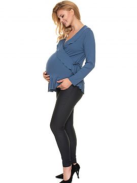 Maternity blouse PeeKaBoo