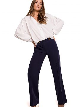 Trousers Makover  Elegant trousers with straight legs are an element of clothing which you simply must have in your wardrobe! We cannot imagine a business loo