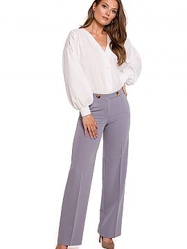 Trousers Makover  Elegant trousers with straight legs are an element of clothing which you simply must have in your wardrobe! We cannot imagine a business loo
