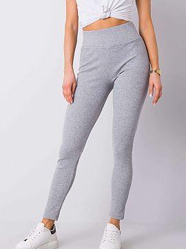 Long leggings BFG  Leggings made of ribbed fabric, with high waist. Perfect for many stylings.
