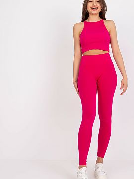 Leggings Rue Paris  Sports leggings with wide elastic waistband. An ideal choice for many stylings.