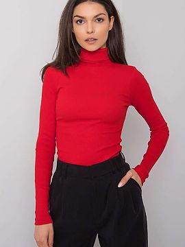 Turtleneck Rue Paris  One-color turtleneck in a fitted cut with long sleeves. An ideal choice for a wide range of styling.