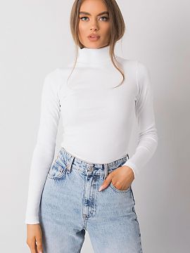 Turtleneck Rue Paris  One-color turtleneck in a fitted cut with long sleeves. An ideal choice for a wide range of styling.