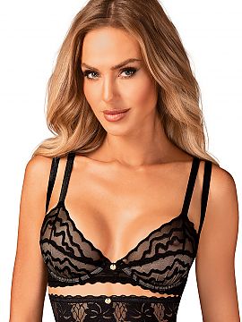 Soft Obsessive  Gently see-through, elegant and extremely sensual, this bra from the Arienna collection is definitely a must have in your closet. The double