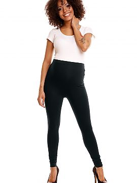 Maternity leggings PeeKaBoo  Pregnancy leggings, pressureless. They adjust to the body without supporting the figure. The tummy panel guarantees comfort for the baby. Ma