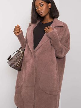 Coat MBM  Women\'s coat fastened with press studs, with slip pockets. Perfect for autumn and beyond.
