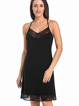 Sexy shirt Teyli  The women\'s t-shirt in black is made of high-quality viscose that is pleasant to the touch and pleasing to the female body. Viscose has coo