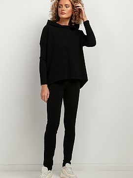 Long leggings Tessita  Adherent women\'s leggings-style pants made of sweatshirt knit are comfortable and reliable for sports on autumn days or hectic life in the 