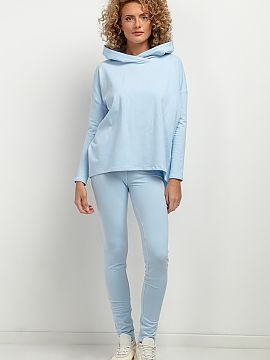 Long leggings Tessita  Adherent women\'s leggings-style pants made of sweatshirt knit are comfortable and reliable for sports on autumn days or hectic life in the 