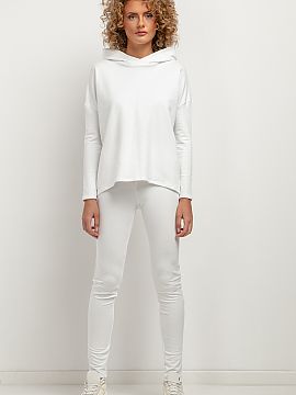 Long leggings Tessita  Adherent women\'s leggings-style pants made of sweatshirt knit are comfortable and reliable for sports on autumn days or hectic life in the 