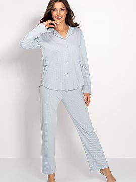 Pyjama Momenti Per Me  Women\'s pajamas made of pleasant to the touch, soft fabric. The fabric is of the right weight thanks to which it fits wonderfully, creases 