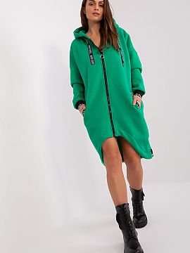 Sweatshirt Relevance  This extended sweatshirt is an ideal choice for sporty and everyday styling. Made of soft cotton, it provides comfort and convenience. The s