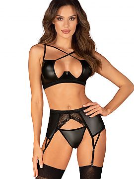 Sexy set Obsessive  Don\'t like boredom, eager to break the patterns and not afraid of novelty? You\'ve come to the right place! Norides underwear set will comp