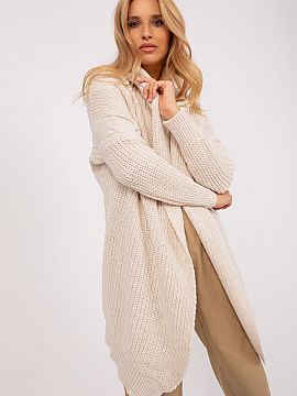Cardigan Och Bella  This cardigan is an ideal choice for everyday styling. Made of pleasant to the touch acrylic, it provides comfortable wear and pleasant warm