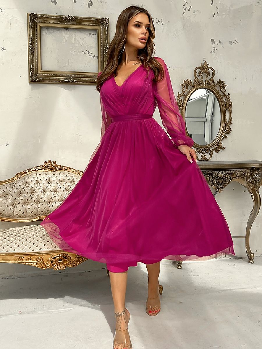  Evening dress model 188226 Bicotone 
