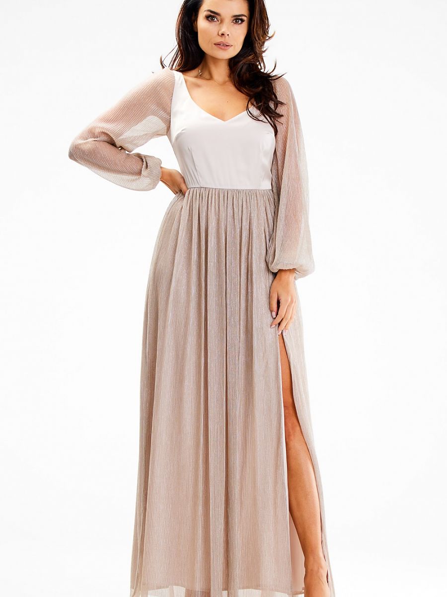  Long dress model 189440 awama 