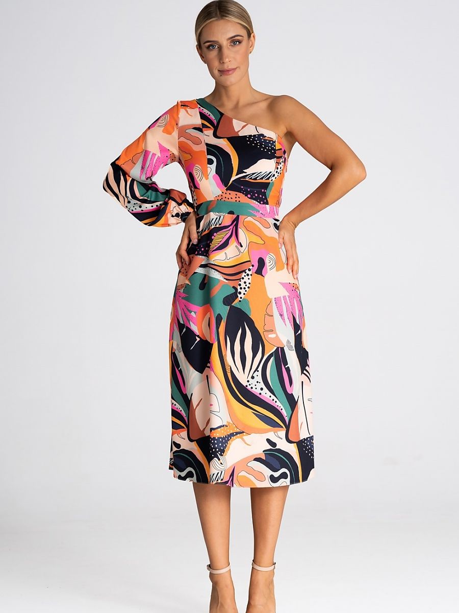  Cocktail dress model 190902 Figl 