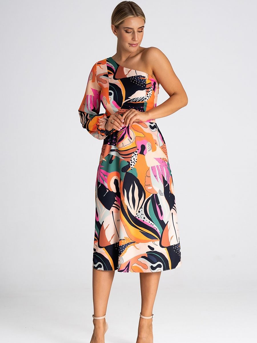  Cocktail dress model 190902 Figl 