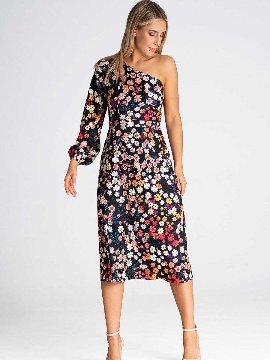  Cocktail dress model 190903 Figl 