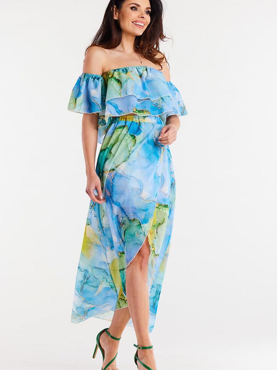  Long skirt model 196622 awama 