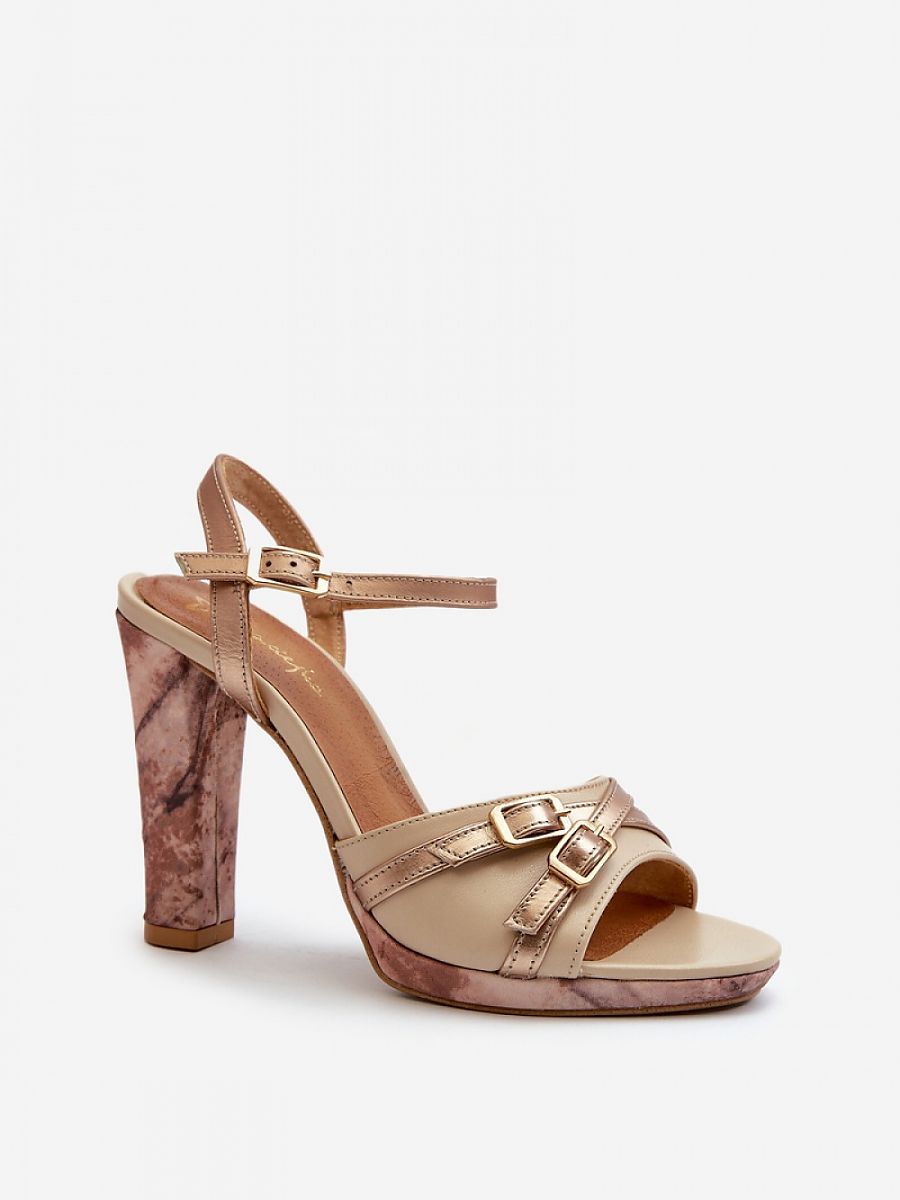  Heel sandals model 198398 Step in style 