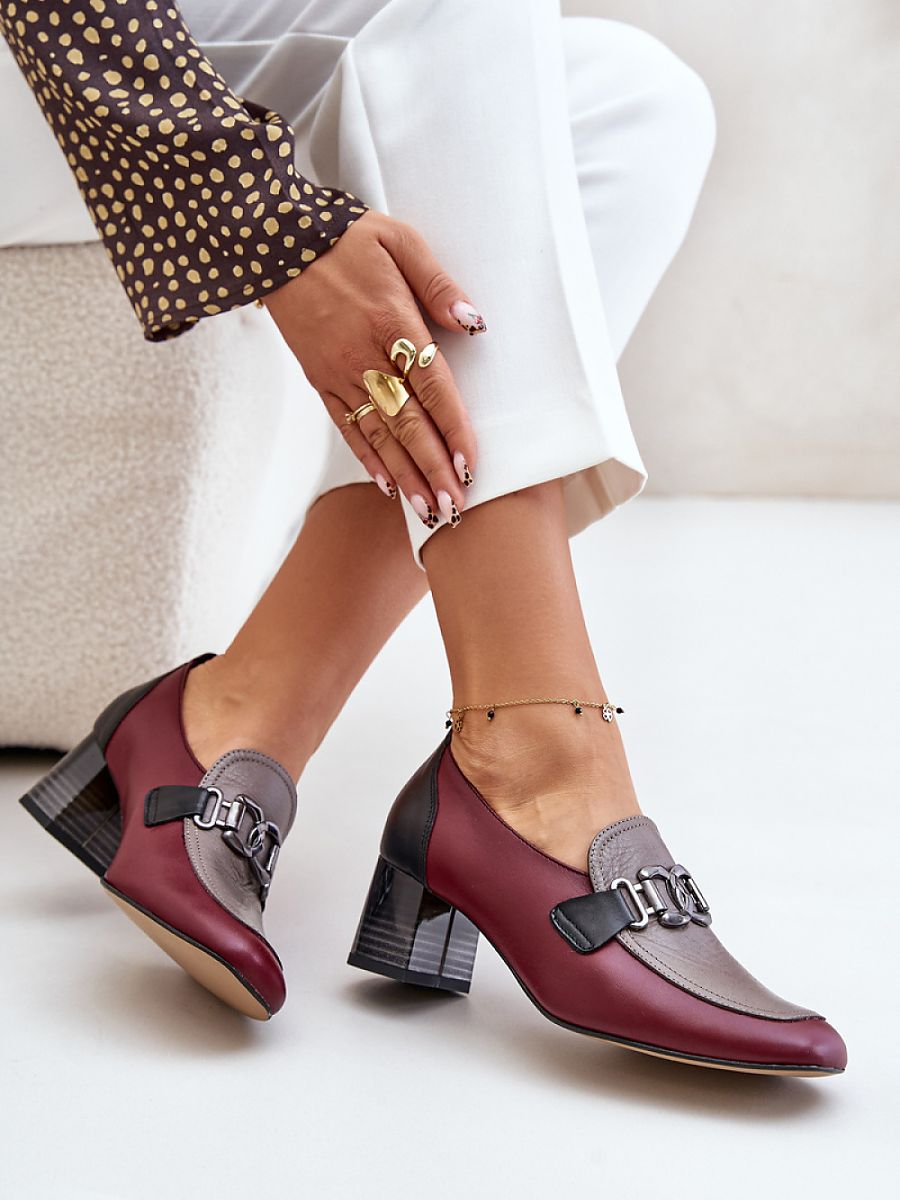  Block heel pumps model 201038 Step in style 