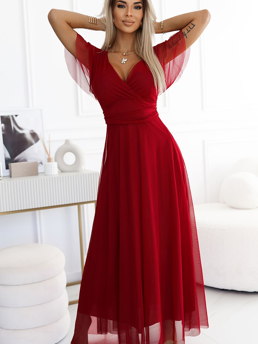  Long dress model 202448 Numoco 