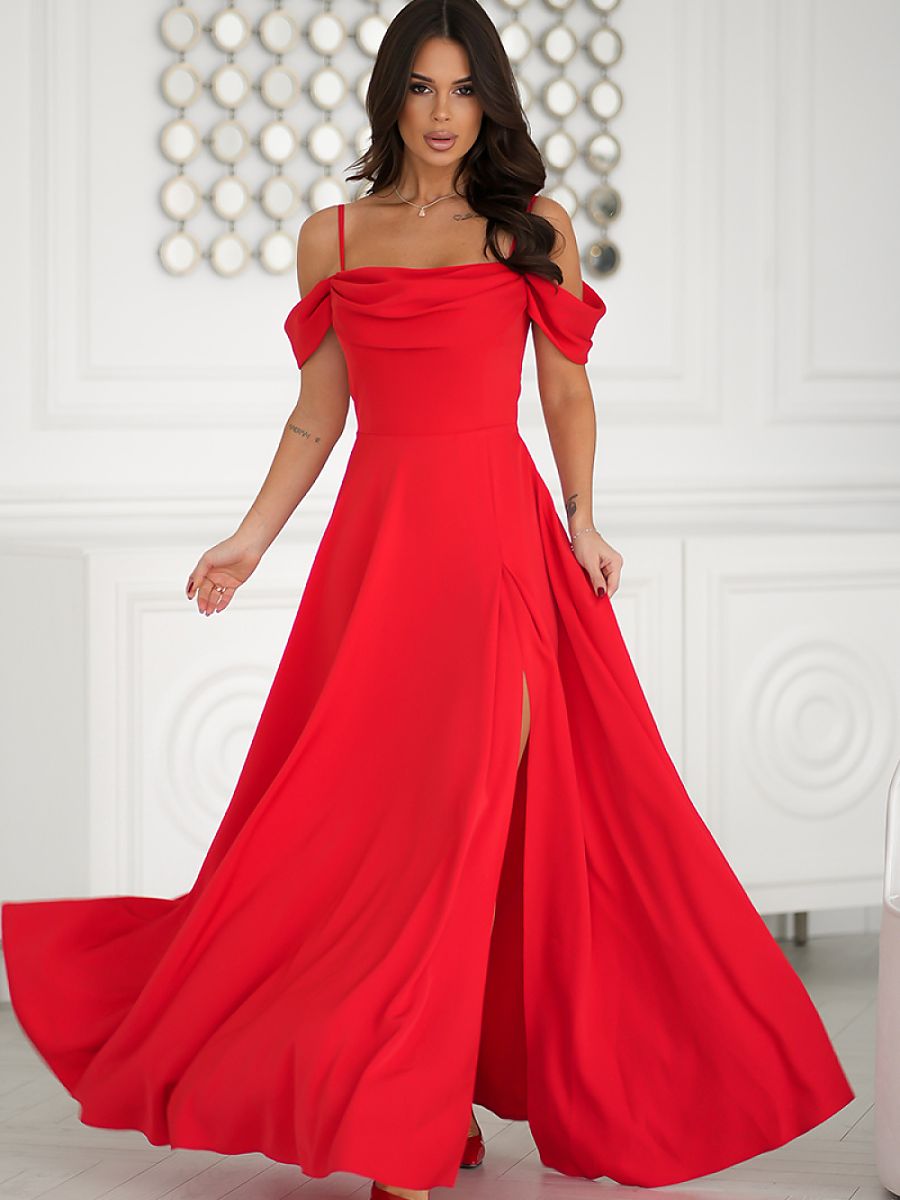  Long dress model 203760 Bicotone 