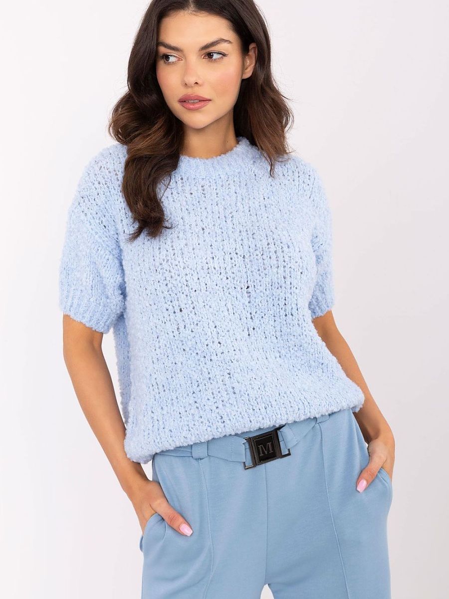  Short sleeve sweater model 206943 Italy Moda 