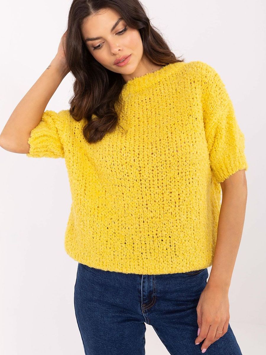 Short sleeve sweater model 207600 Italy Moda 